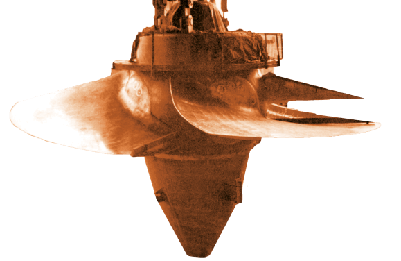 монтаж первой
                        гидротурбины